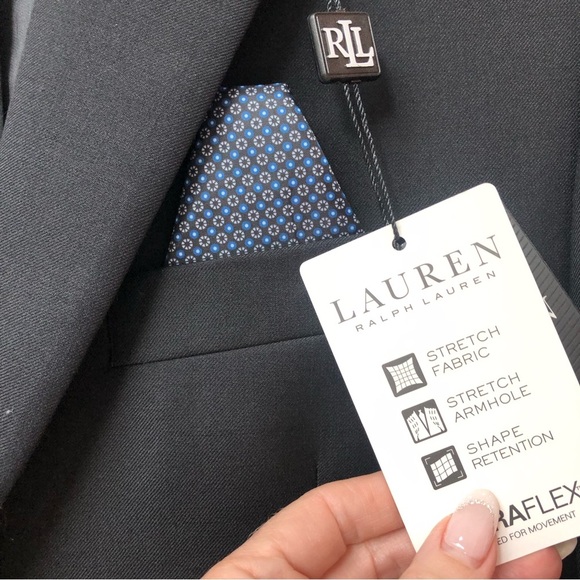 NWT Ralph Lauren Lattimore wool blend stretch fabric ultra flex jacket 40reg - Picture 2 of 11